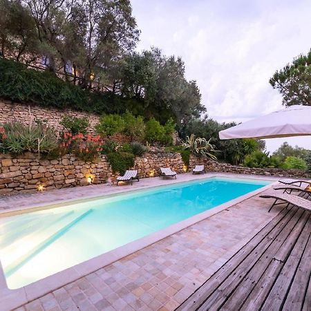 Meernahes Ferienhaus Casa Cantagallo Mit Pool Villa Fermo Buitenkant foto