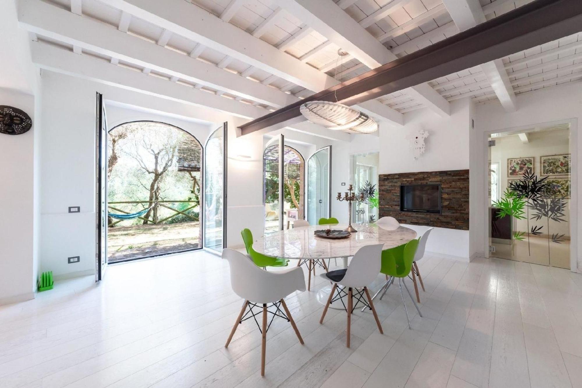 Meernahes Ferienhaus Casa Cantagallo Mit Pool Villa Fermo Buitenkant foto