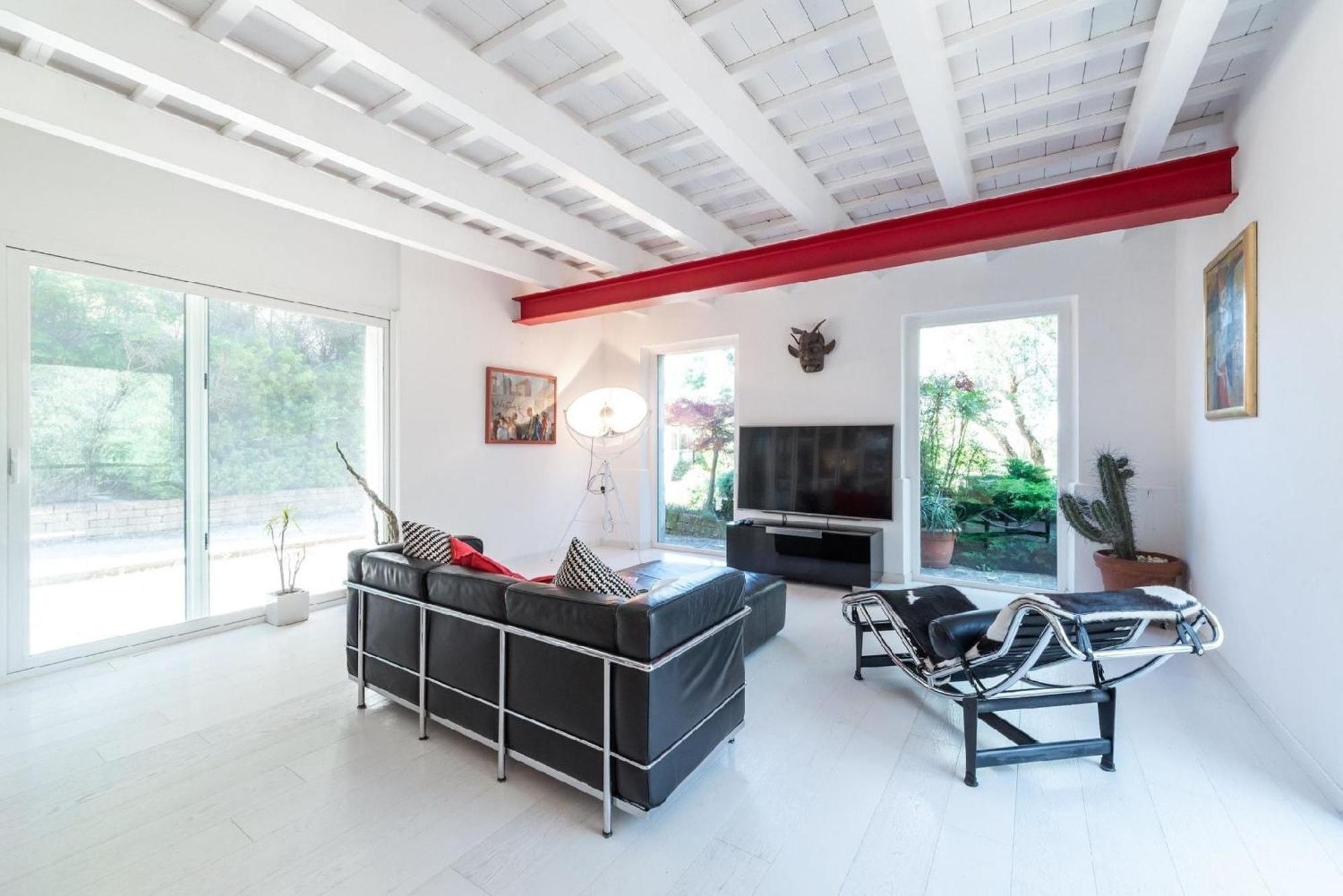 Meernahes Ferienhaus Casa Cantagallo Mit Pool Villa Fermo Buitenkant foto
