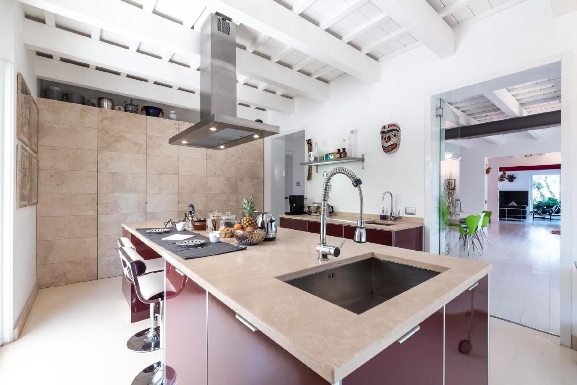 Meernahes Ferienhaus Casa Cantagallo Mit Pool Villa Fermo Buitenkant foto