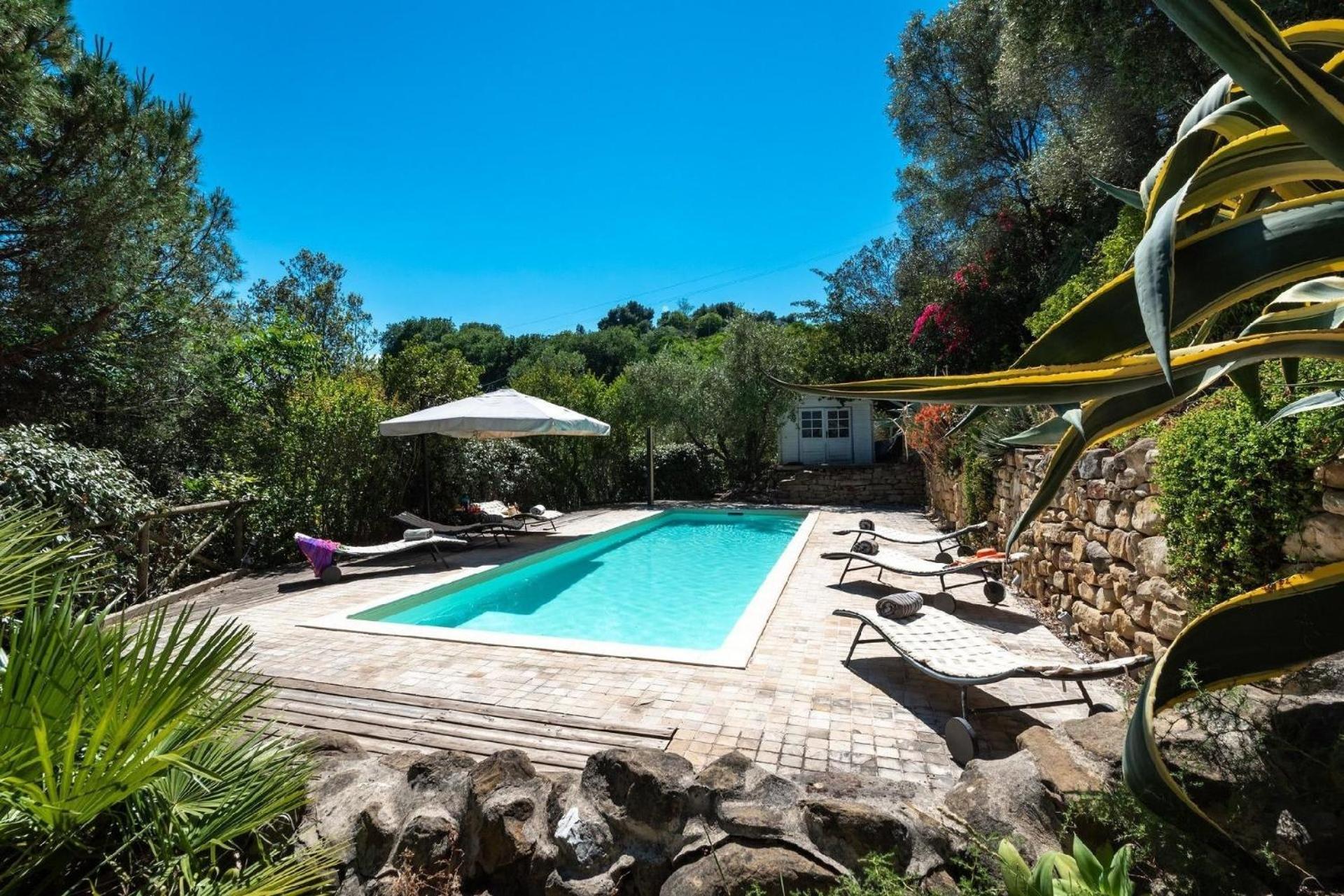 Meernahes Ferienhaus Casa Cantagallo Mit Pool Villa Fermo Buitenkant foto