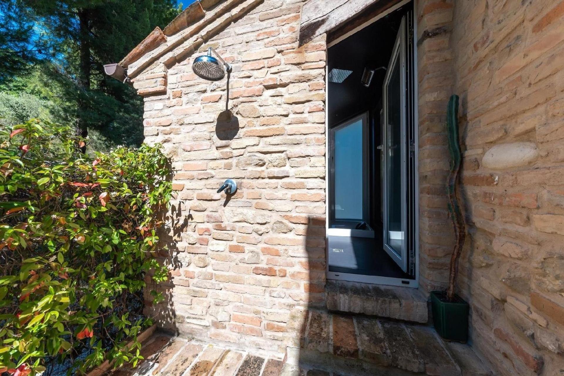 Meernahes Ferienhaus Casa Cantagallo Mit Pool Villa Fermo Buitenkant foto